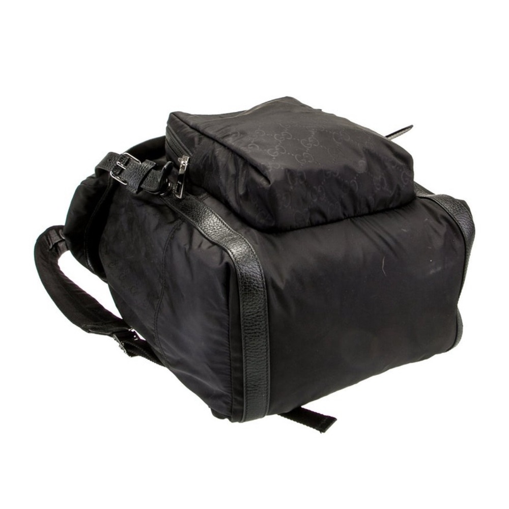 Gucci nylon monogram backpackk